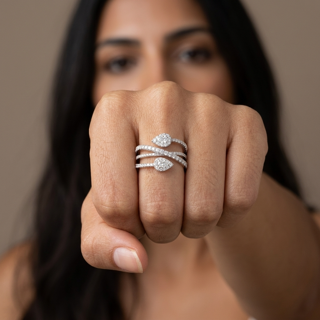 Perpetua Halo Ring