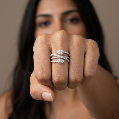 Perpetua Halo Ring