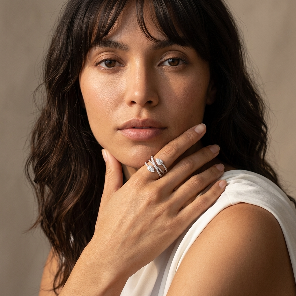 Perpetua Halo Ring