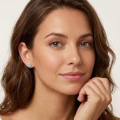 Clementine Halo Earring