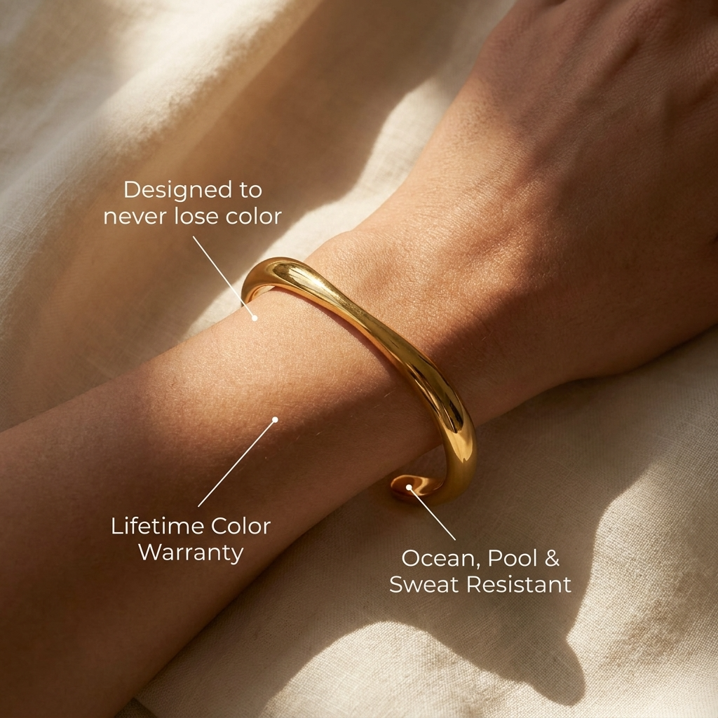 Maya Gold Bangle
