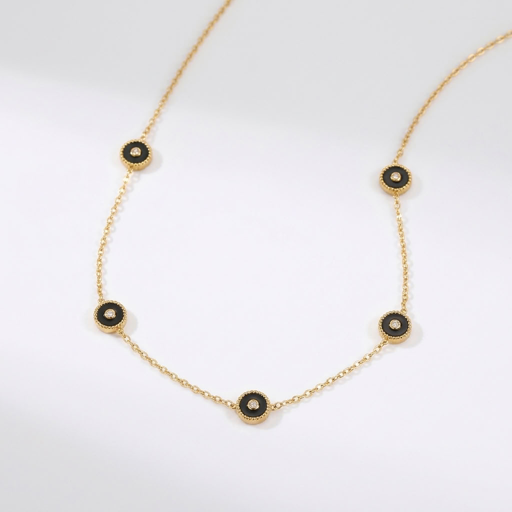 Isolde Station Necklace