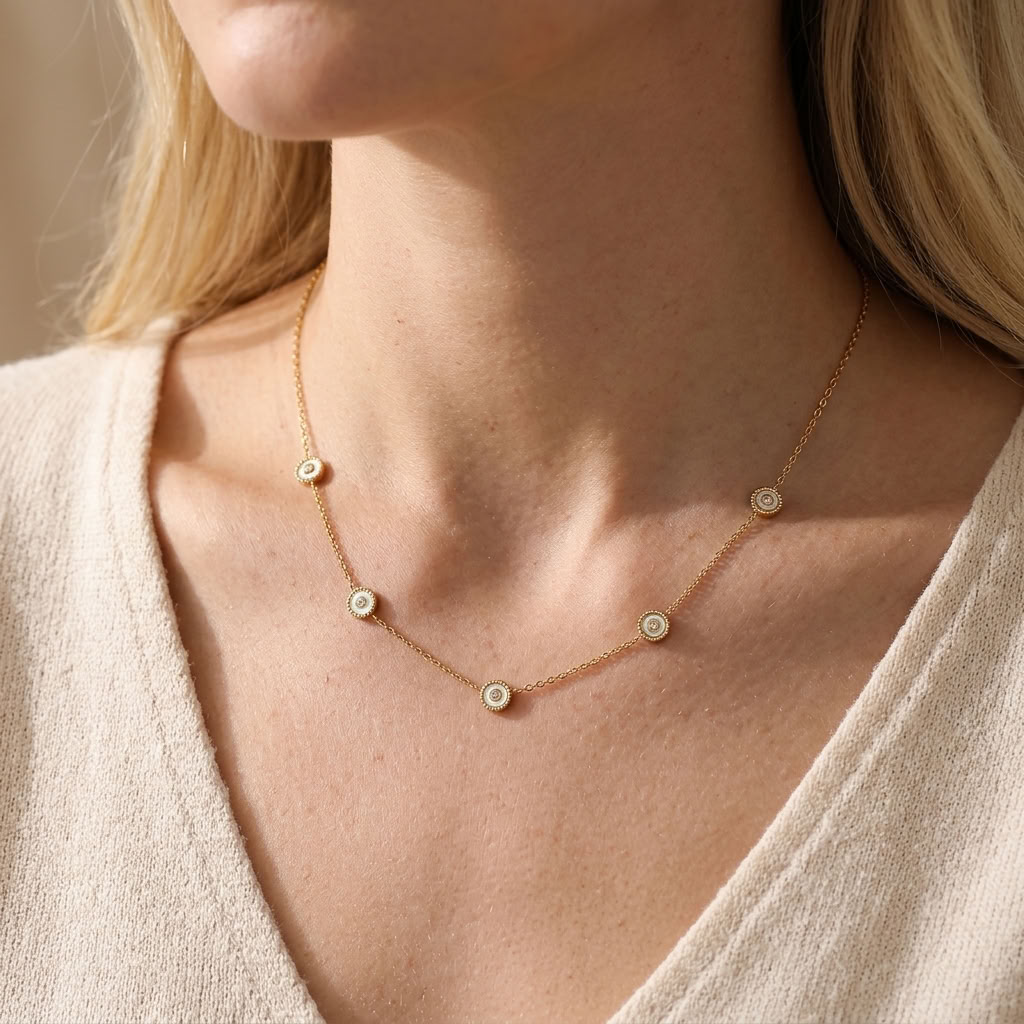 Isolde Station Necklace