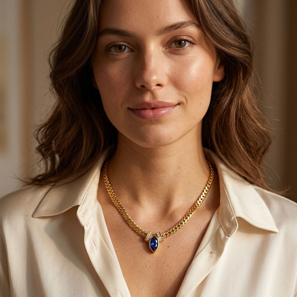 Lysandra Noir Necklace