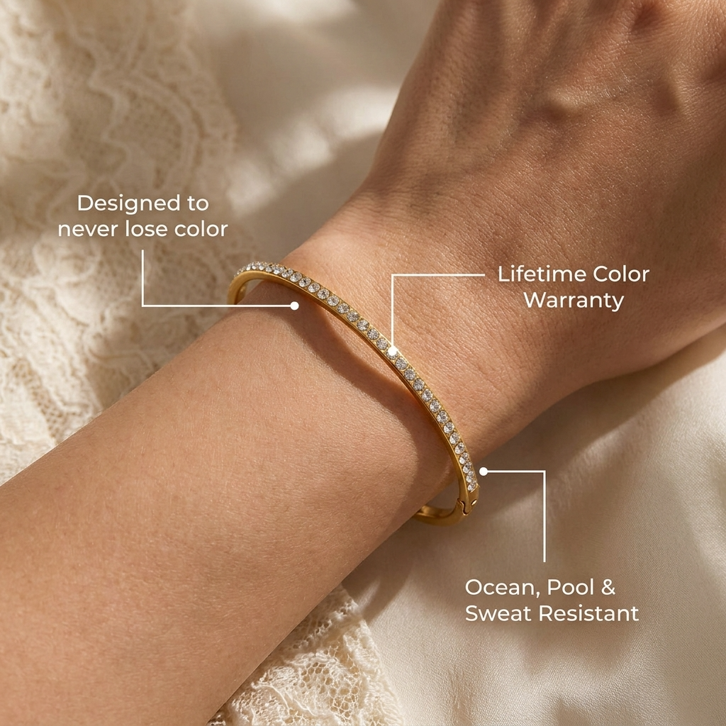 Sophie Diamond Bangle
