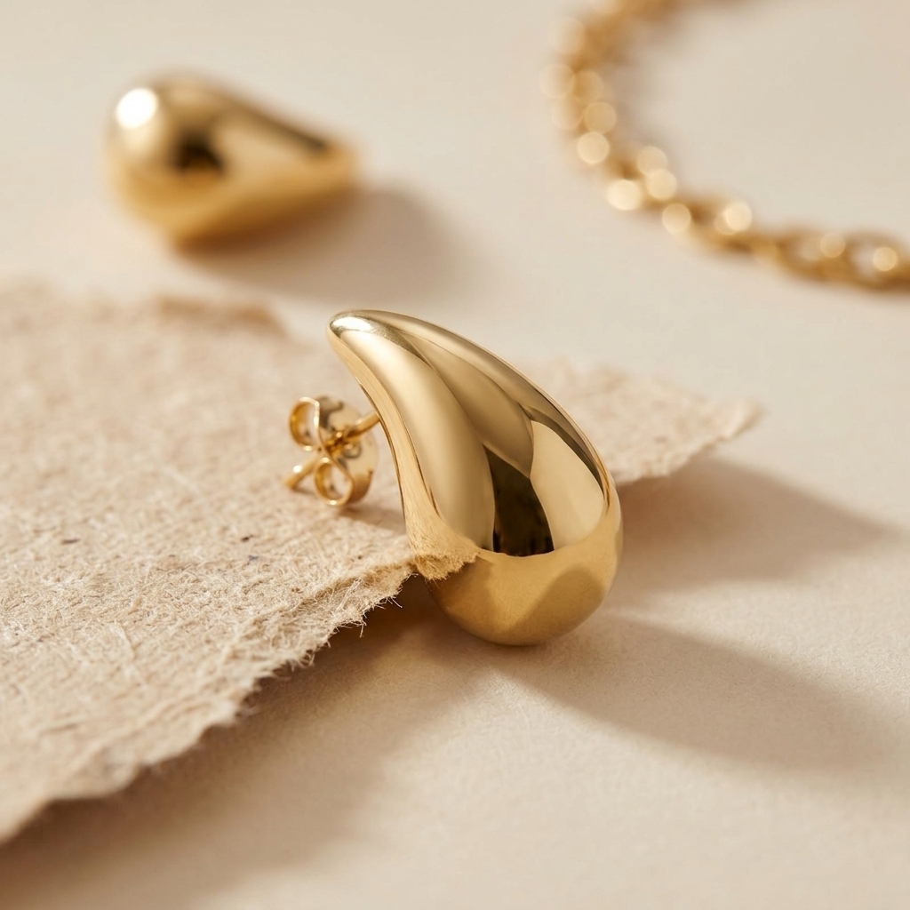 Althea Drop Stud Earrings