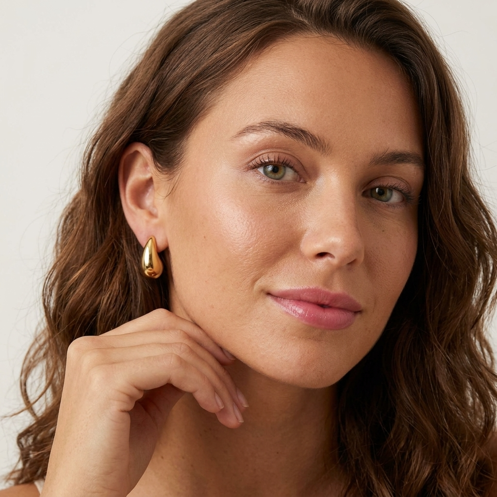 Althea Drop Stud Earrings