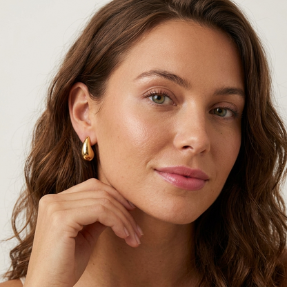 Althea Drop Stud Earrings