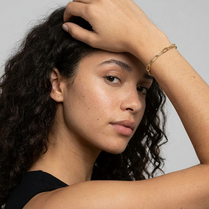 Anne Paperclip Chain Bracelet