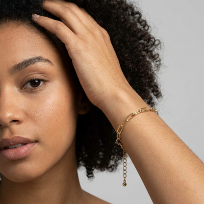 Anne Paperclip Chain Bracelet
