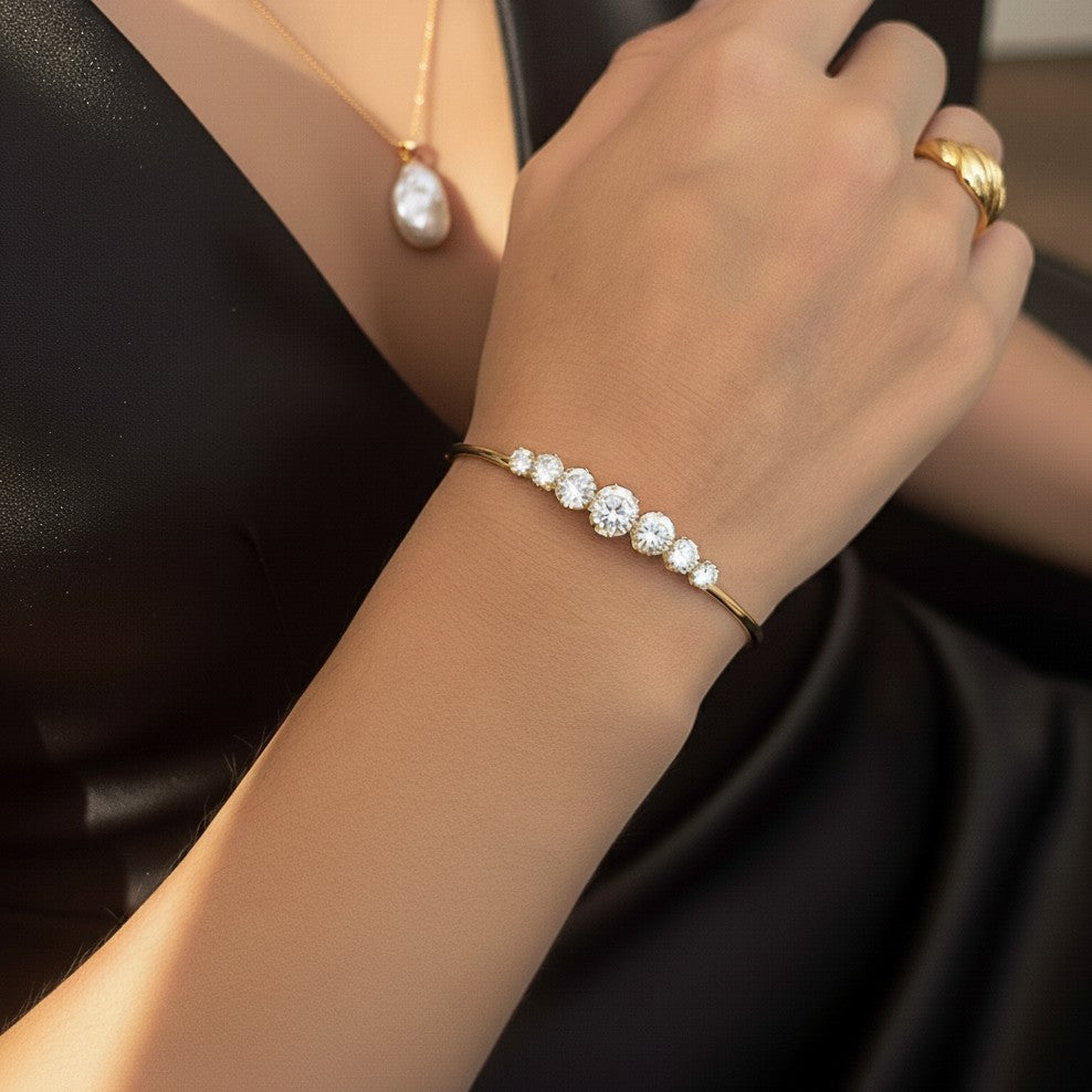 Olivia Diamond Bangle
