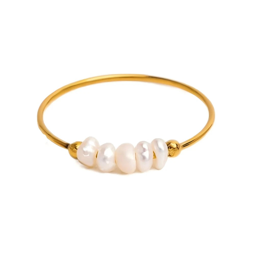 Delicate Mini Pearl Ring