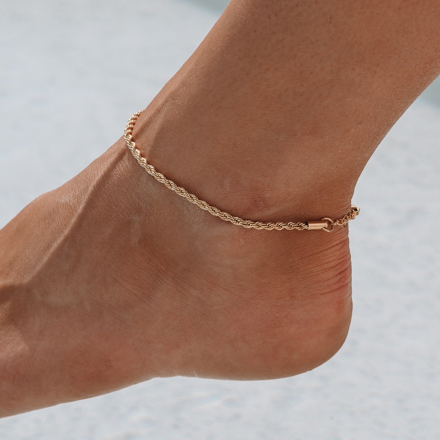 Alexandra Rope Gold Anklet