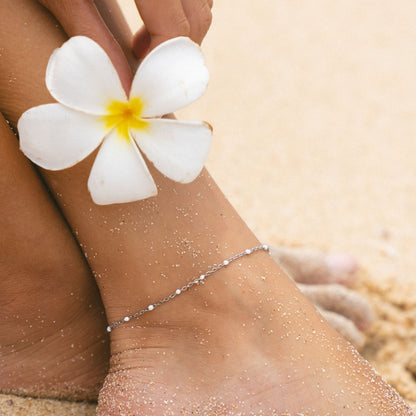Diana Herringbone Anklet