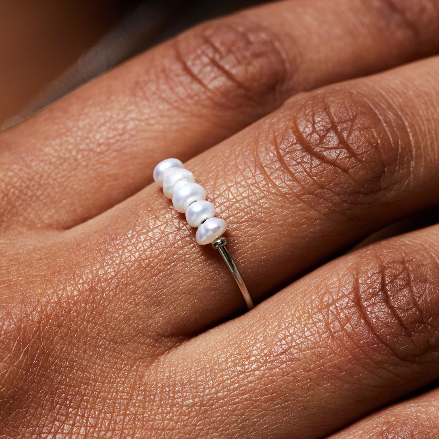 Delicate Mini Pearl Ring