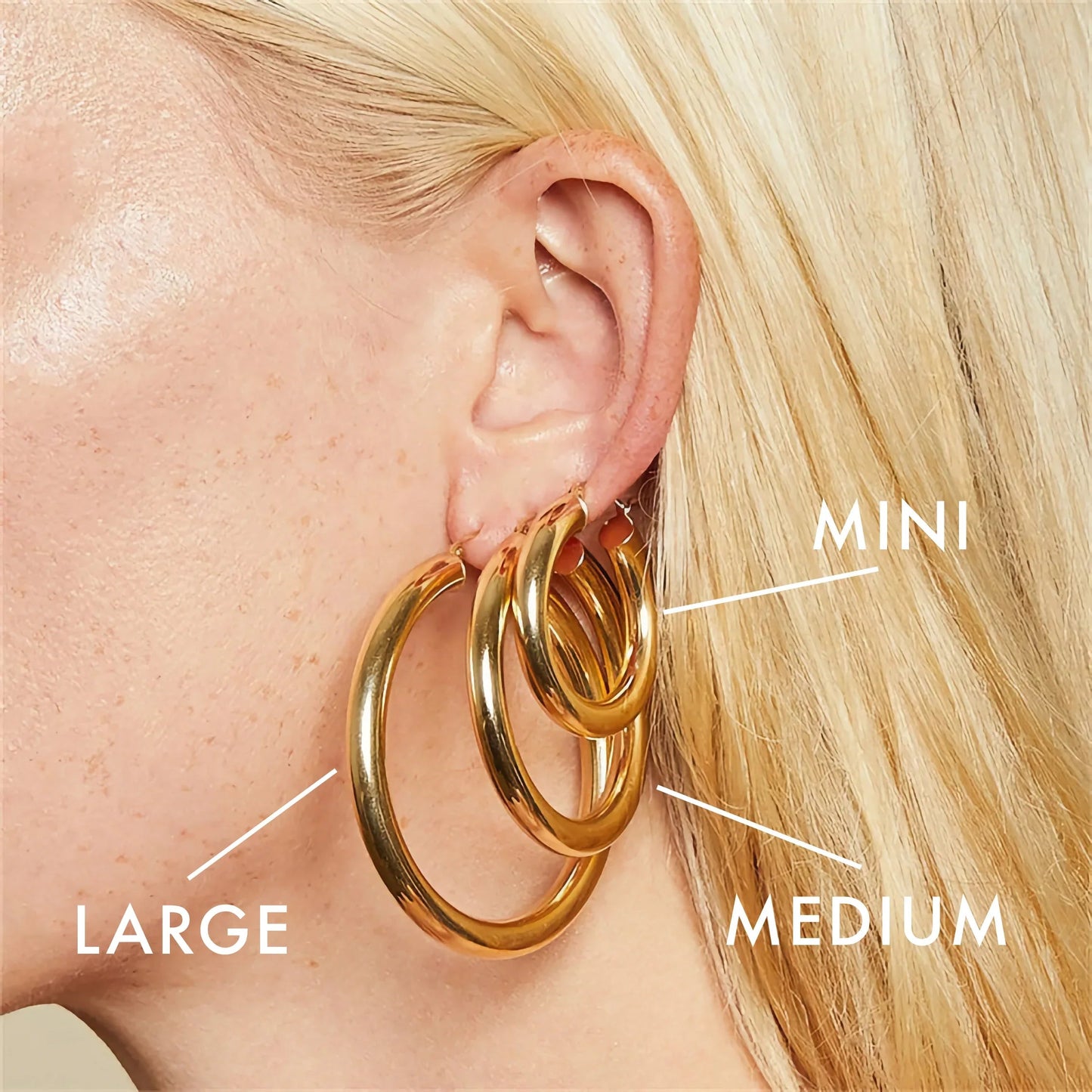 Charlotte Grand Hoop Earrings