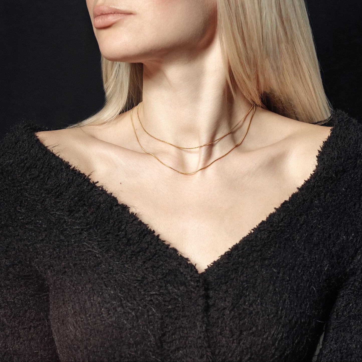 Diana Double Layer Necklace