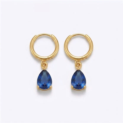 Dahlia Gemstone Earring