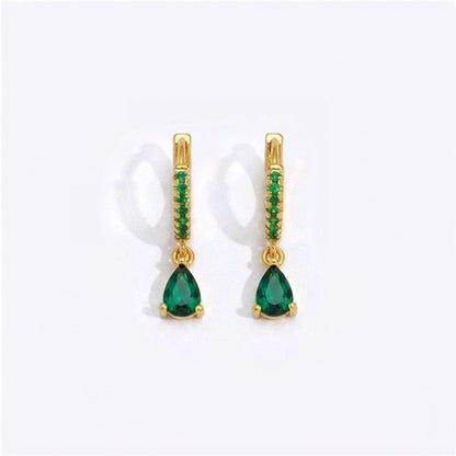 Margaret Emerald Earring