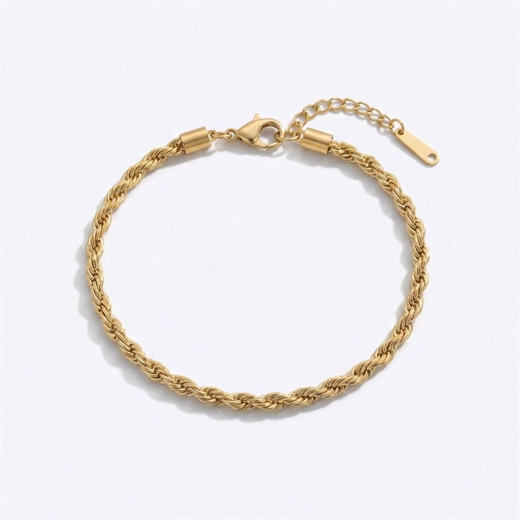 Carolina Twisted Rope Anklet