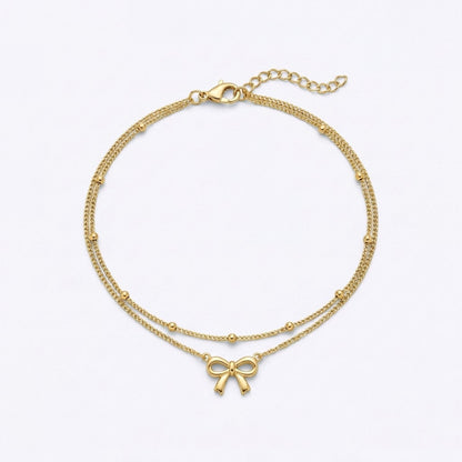 Charlotte Bow Anklet