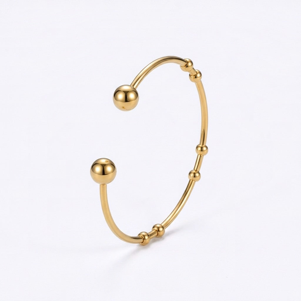 Charlotte Sphere Bangle Bracelet