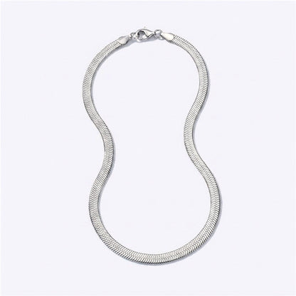 Eleanor Regal Herringbone Necklace